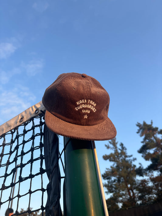 MORE THAN CONQUERORS CLUB CORDUROY HAT