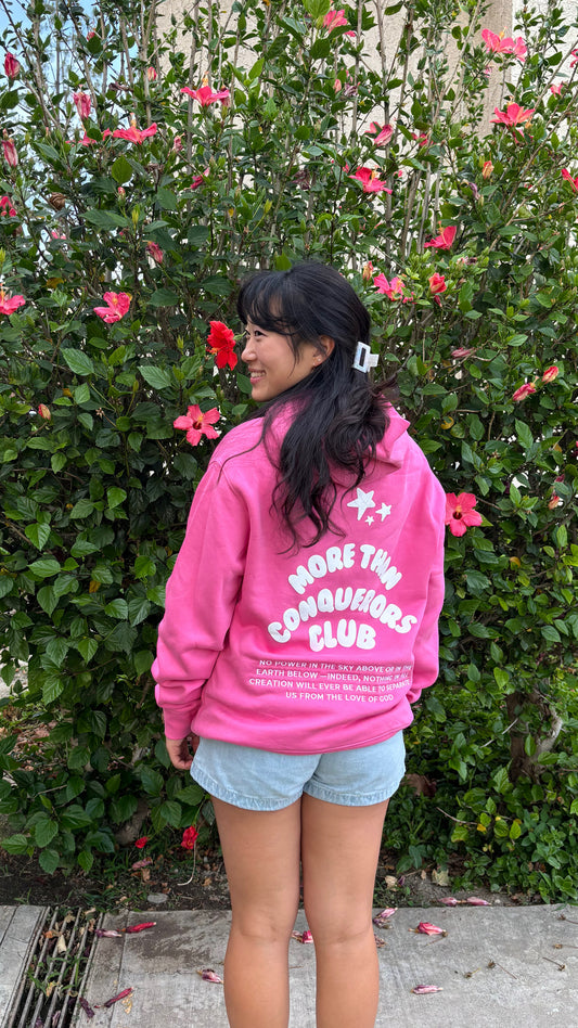 MORE THAN CONQUERORS CLUB UNISEX HOODIE