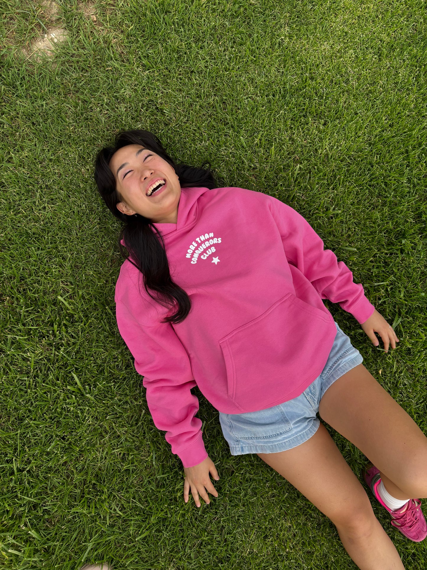 MORE THAN CONQUERORS CLUB UNISEX HOODIE