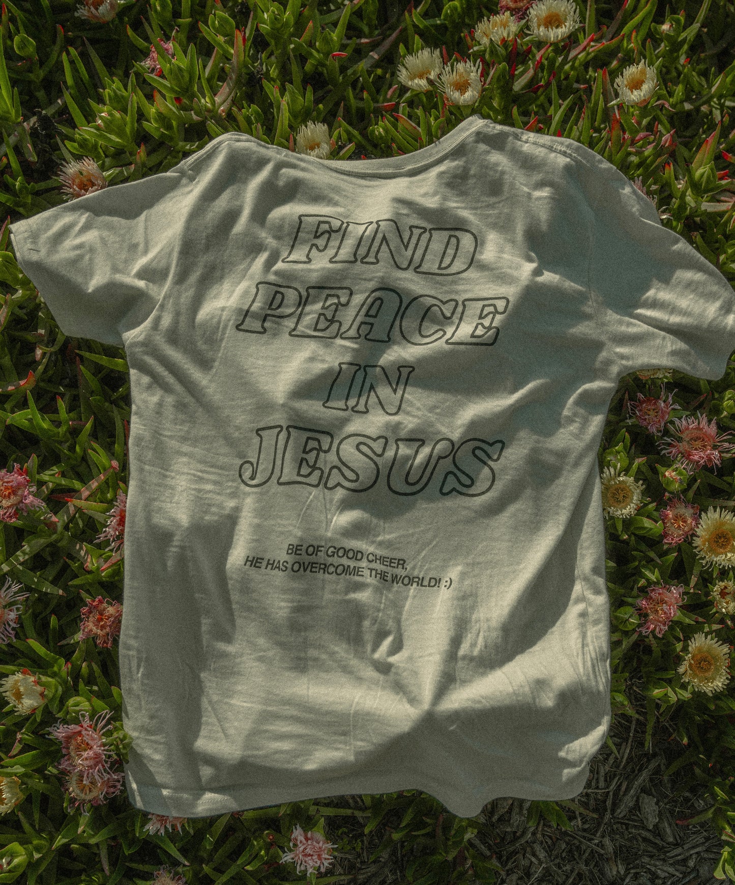 FIND PEACE IN JESUS TEE