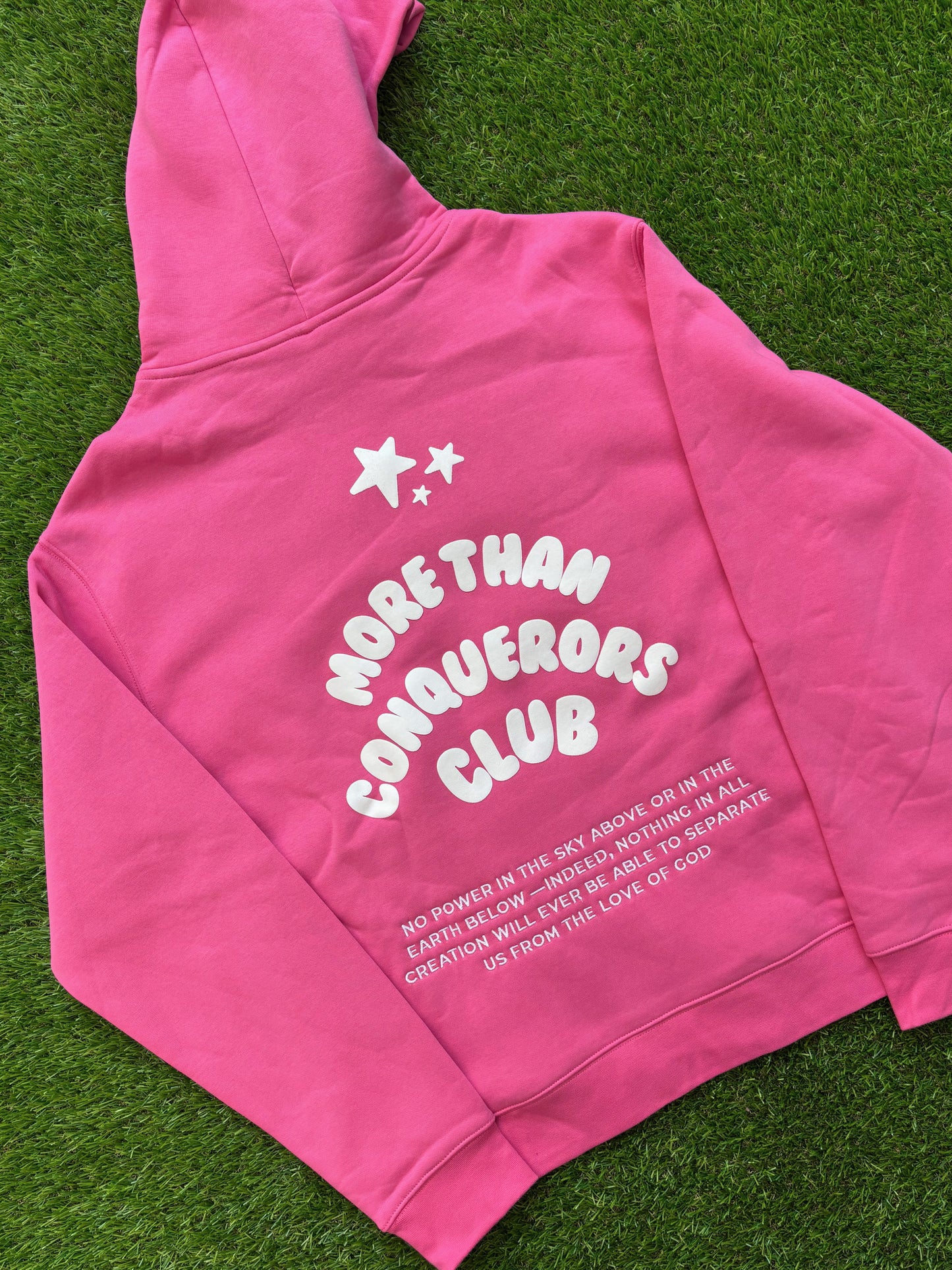 MORE THAN CONQUERORS CLUB UNISEX HOODIE