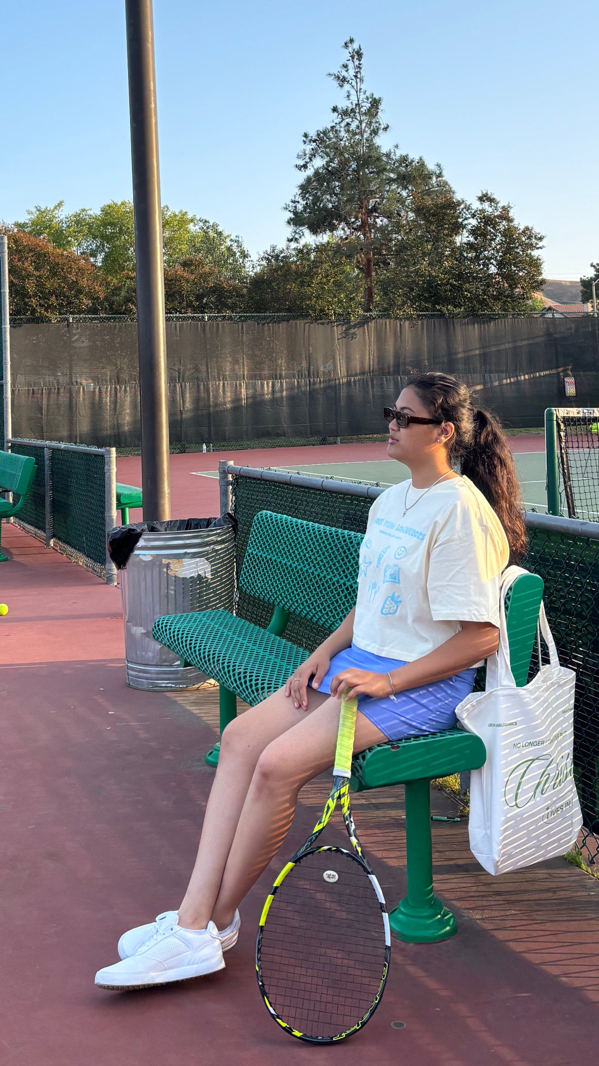 Through Him Who Loved Us Women's Cropped Tee