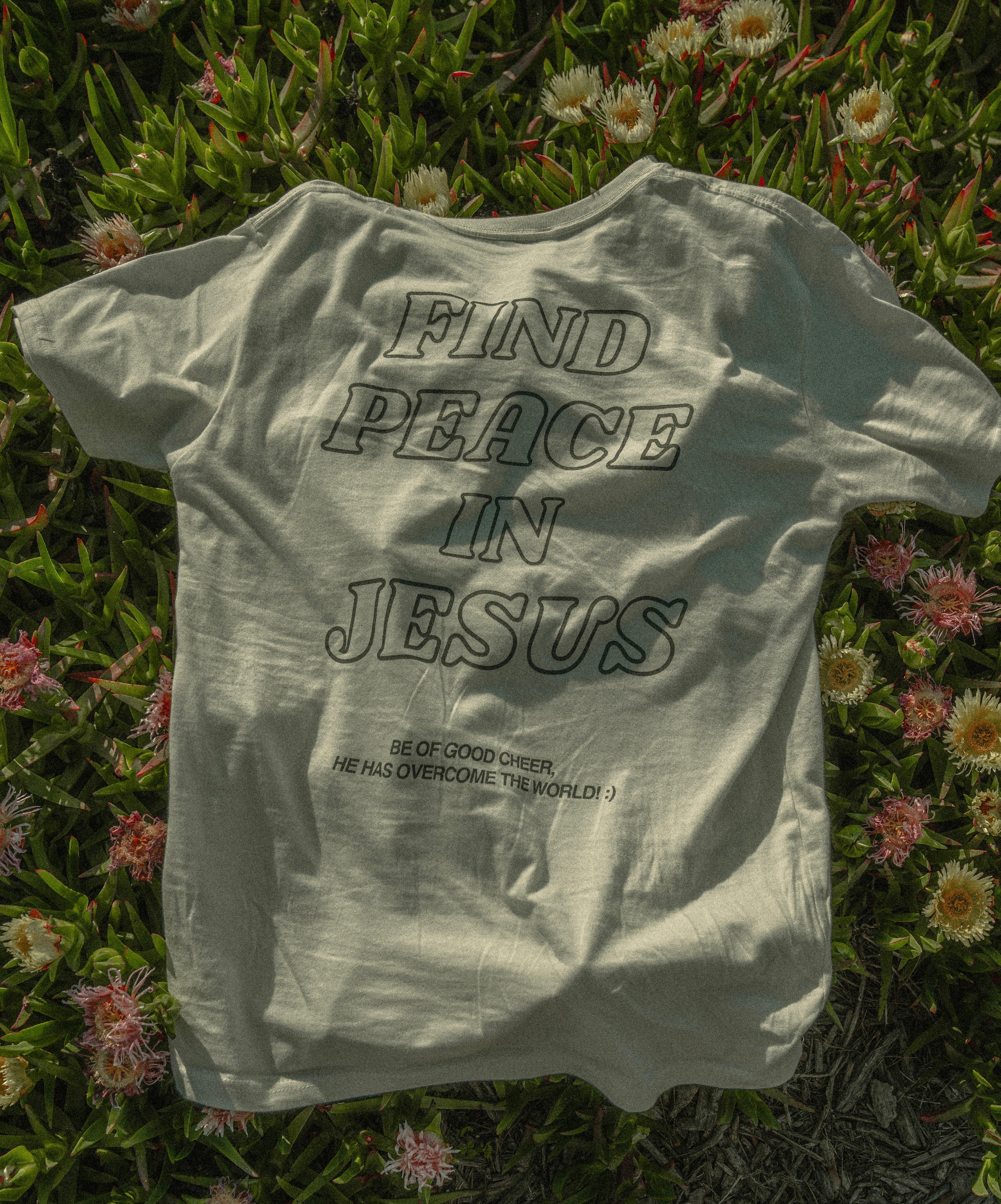 Find Peace in Jesus Unisex Tee
