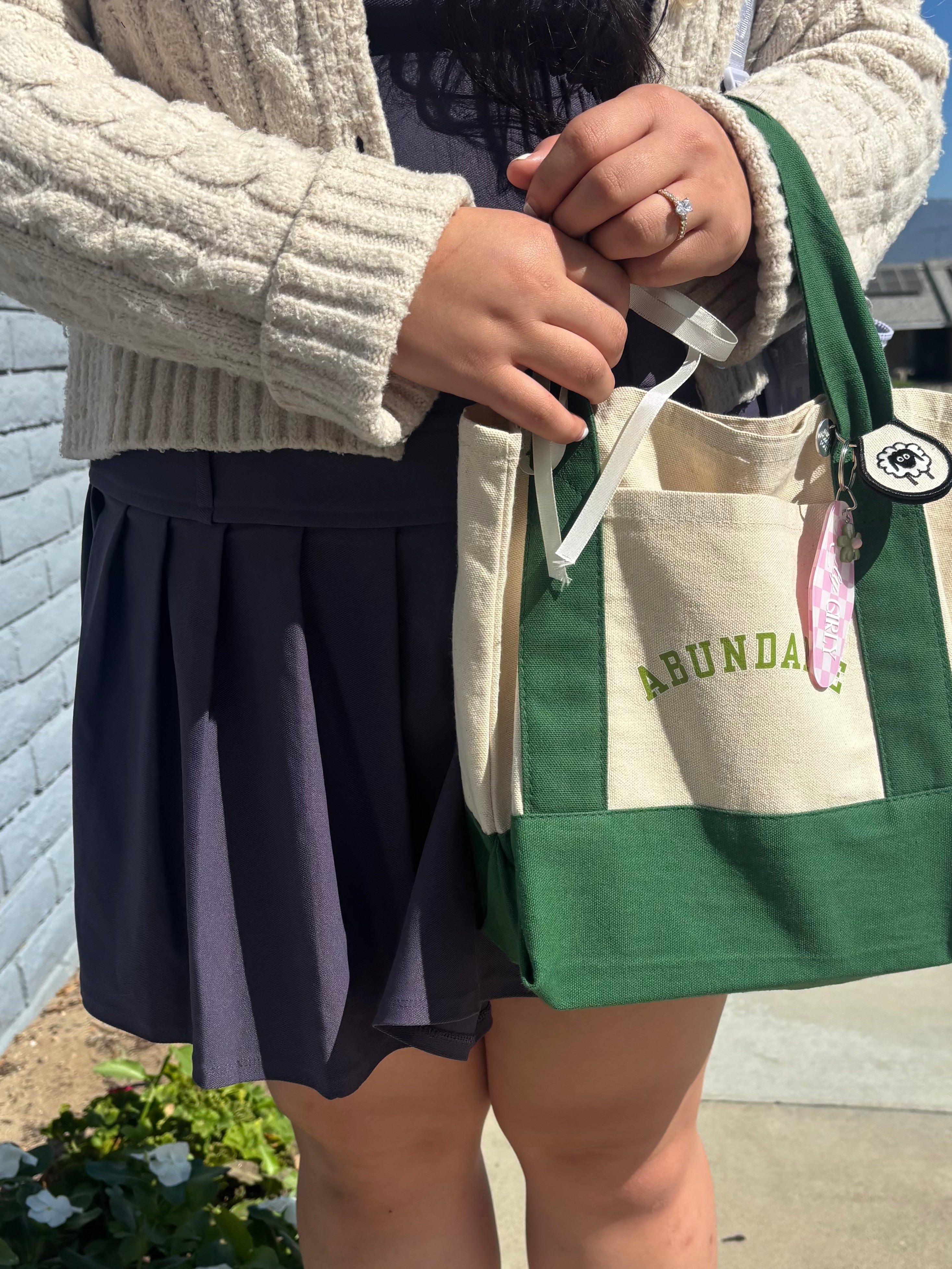 Bible Mini Tote - Green