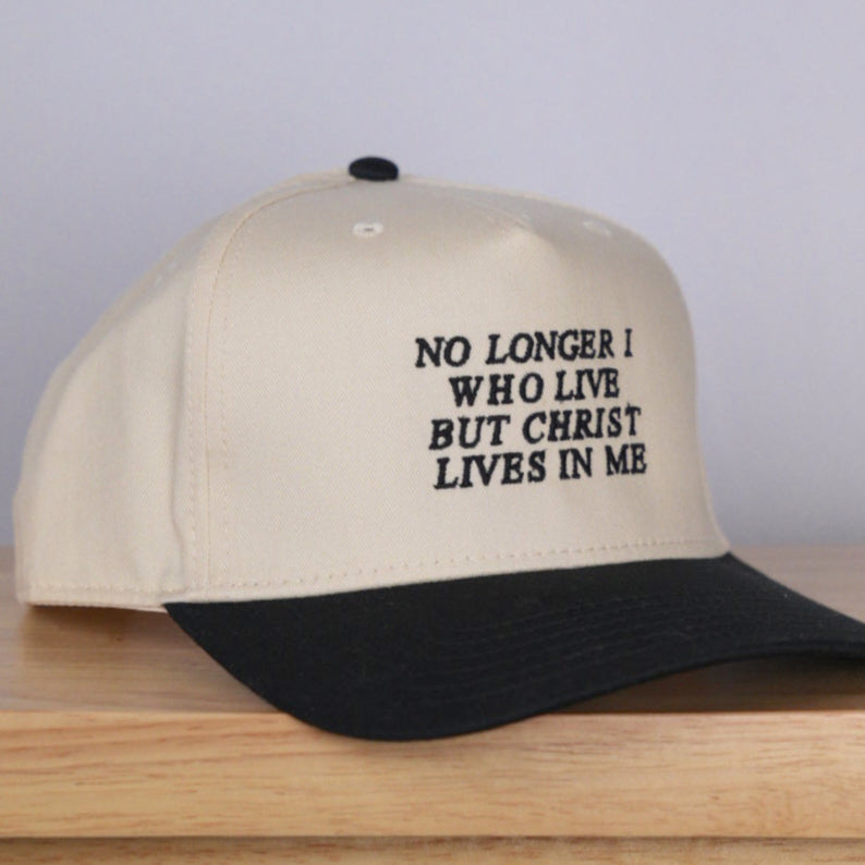 Galatians 2:20 Embroidered Hat