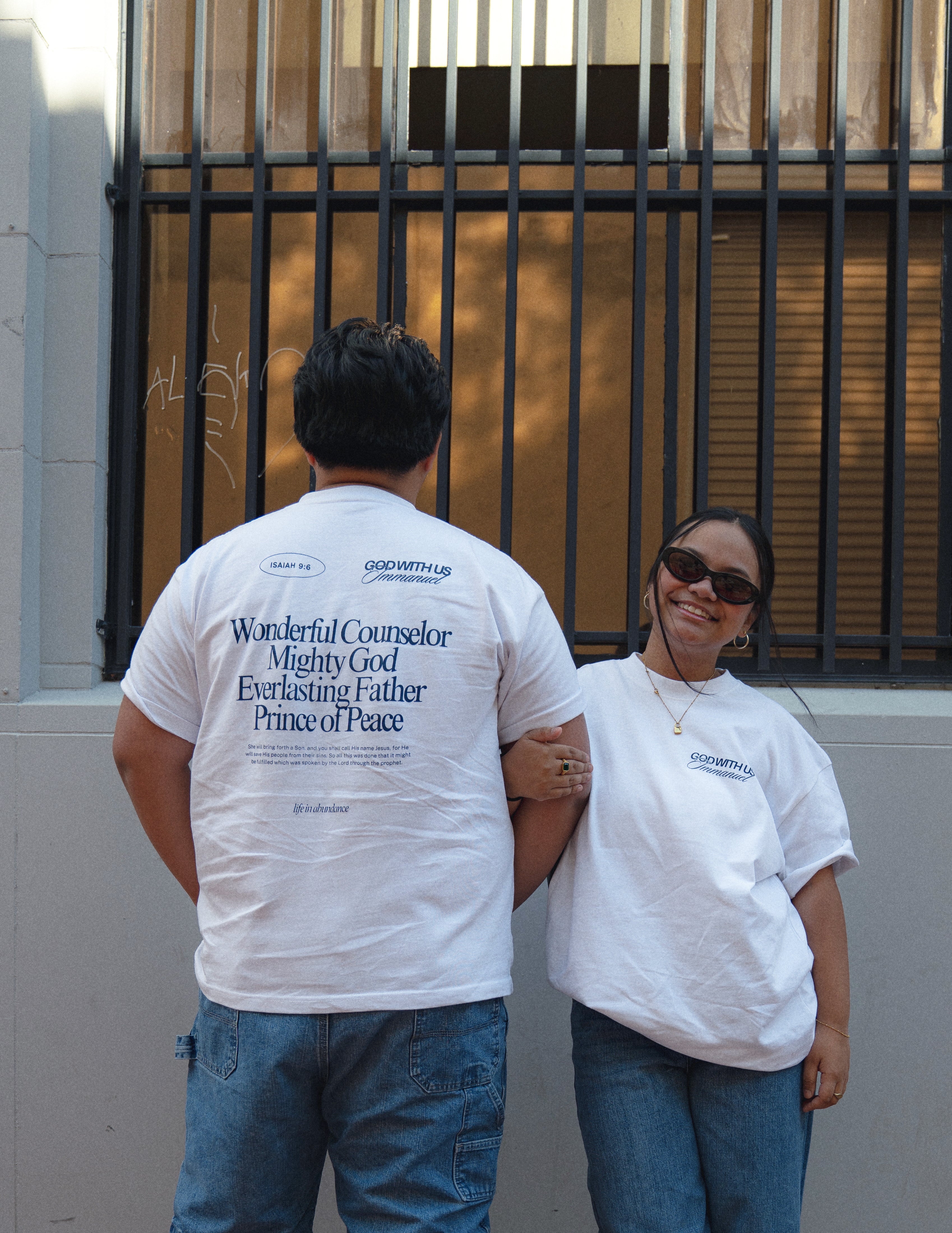 White God With Us Heavy Tee